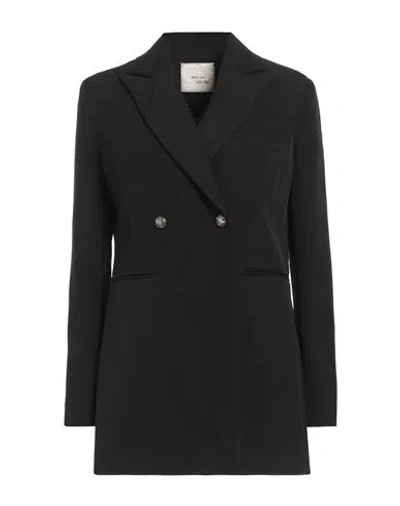 Yes Zee By Essenza Woman Blazer Black Size S Polyester, Elastane
