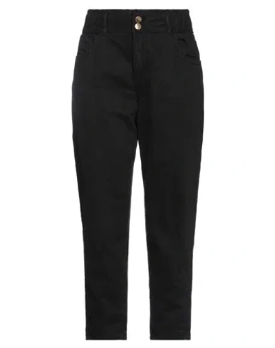 Yes Zee By Essenza Woman Pants Black Size 30 Cotton