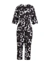 Yes Zee By Essenza Woman Jumpsuit Black Size S Polyester, Elastane In Black
