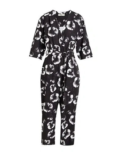 Yes Zee By Essenza Woman Jumpsuit Black Size S Polyester, Elastane