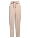 Yes Zee By Essenza Woman Pants Beige Size L Viscose In Beige