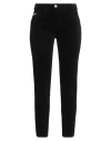 Yes Zee By Essenza Woman Pants Black Size 26 Cotton, Elastane In Black