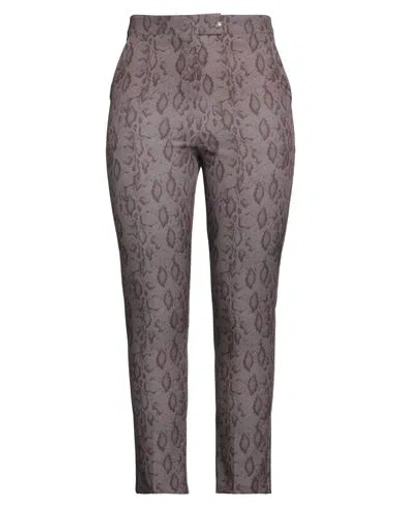 Yes Zee By Essenza Woman Pants Khaki Size L Polyester, Elastane In Beige