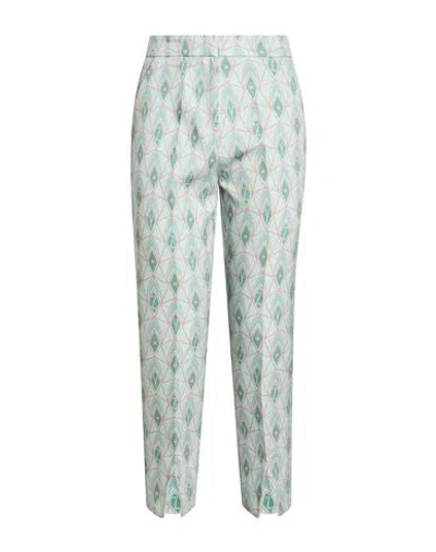 Yes Zee By Essenza Woman Pants Light Green Size M Polyester, Elastane