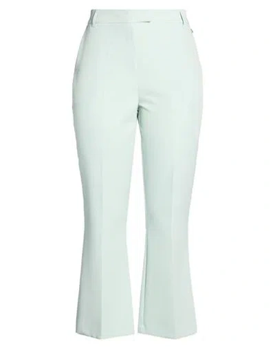 Yes Zee By Essenza Woman Pants Light Green Size Xxl Polyester, Elastane In Blue