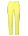 Yes Zee By Essenza Woman Pants Lime Green Size S Polyester, Elastane