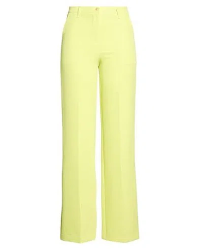 Yes Zee By Essenza Woman Pants Lime Green Size Xs Polyester, Elastane