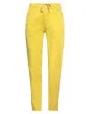 Yes Zee By Essenza Pants In Yellow