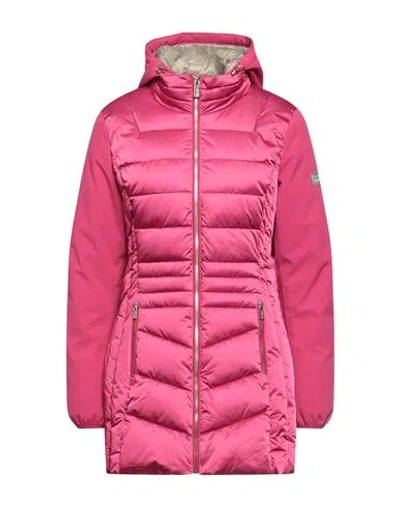 Yes Zee By Essenza Woman Puffer Magenta Size S Polyester, Elastane