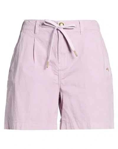 Yes Zee By Essenza Woman Shorts & Bermuda Shorts Lilac Size M Cotton, Elastane In Purple