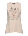 Yes Zee By Essenza Tops In Beige