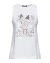 Yes Zee By Essenza Tops In White