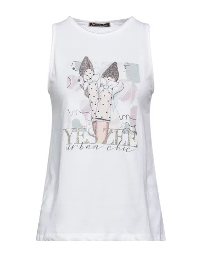 Yes Zee By Essenza Tops In White