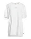 Yes Zee By Essenza Woman T-shirt White Size L Cotton, Elastane