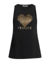 Yes Zee By Essenza Woman Top Black Size L Cotton