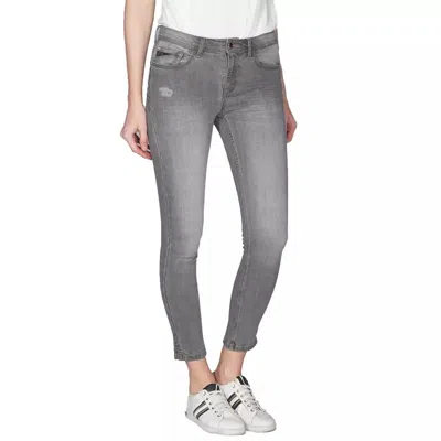 Yes Zee Chic Push-up Jeggings For Effortless Women's Style In Grey