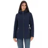 Yes Zee Nylon Jackets & Women's Coat In Blue