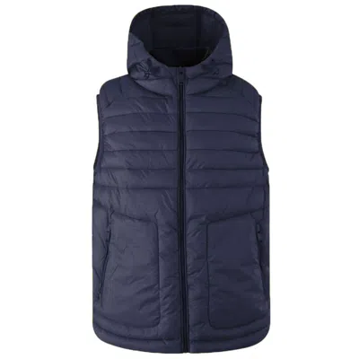 Yes Zee Nylon Men's Vest In Blue