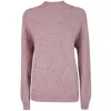 Yes Zee Pink Marabou Sweater In Pink