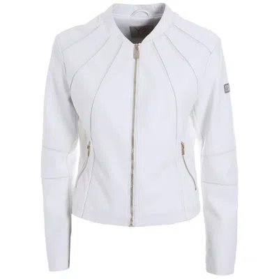 Yes Zee Polyethylene Jackets & Women's Coat In White