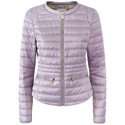 YES ZEE PURPLE POLYESTER JACKETS & COAT