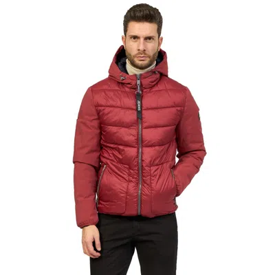 Yes Zee Nylon Men's Jacket In Red