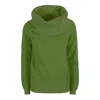 Yes Zee Green Viscose Sweater In Green