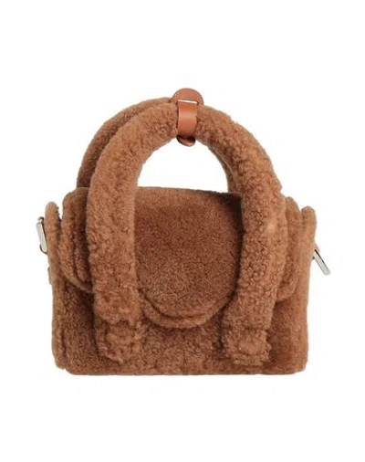 Yese Studio Woman Handbag Camel Size - Shearling