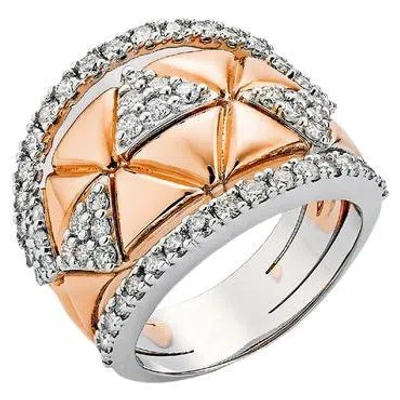 Pre-owned Yessayan Okre By  - Yellow & White Gold Diamond Ring
