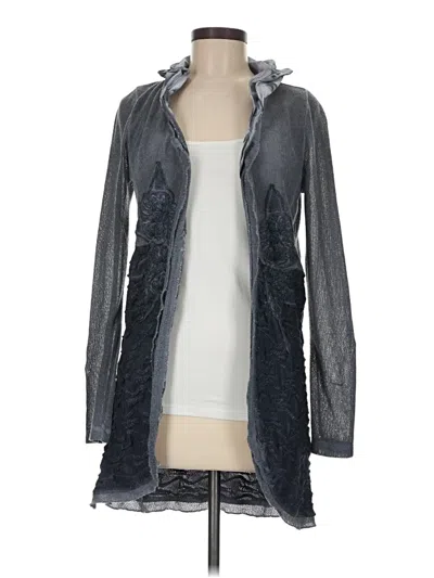 Pre-owned Yest Cardigan Sweater In Gray
