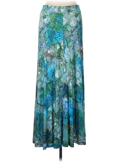 Pre-owned Yest Casual Skirt In Blue