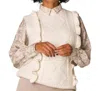 Yest Esmanur Sweater Vest In Sandy White In Multi