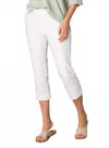 Yest Gianina Crop Pants In White In White