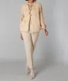 Yest Oda Reversible Vest In Light Sand