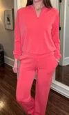Yest Oirla Essential Pant In Coral In Pink