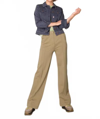 Yest Penelope Stretch Trouser In Army In Blue