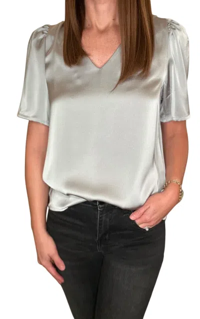 Yest Pippa Top In Silver
