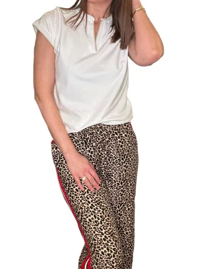 Yest Renea Cap Sleeve Top In White