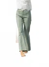 Yest Tasnim Denim Jeans In Slate Green In Green