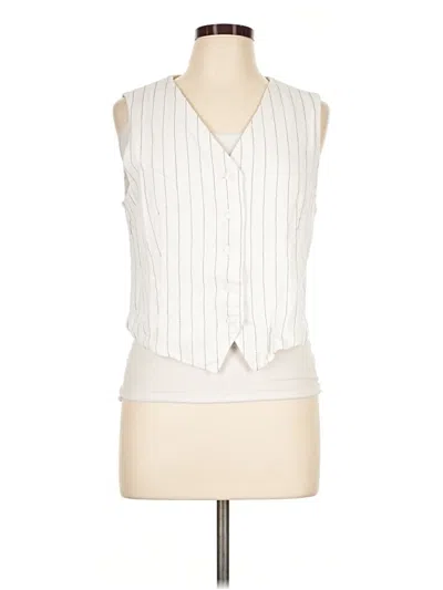 Pre-owned Yest Vest In Ivory
