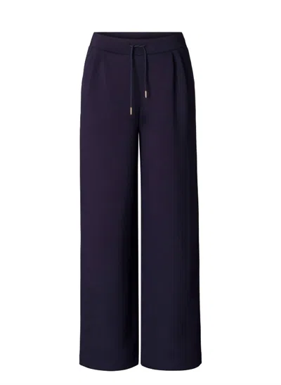 Yest Women's Birgitta Pants In Dark Navy In Blue