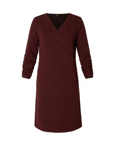 Yest Women's Carissa Jersey Dress In Port In Red