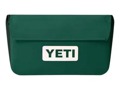 Pre-owned Yeti 1l Waterproof Gear Case In Black Forest Green