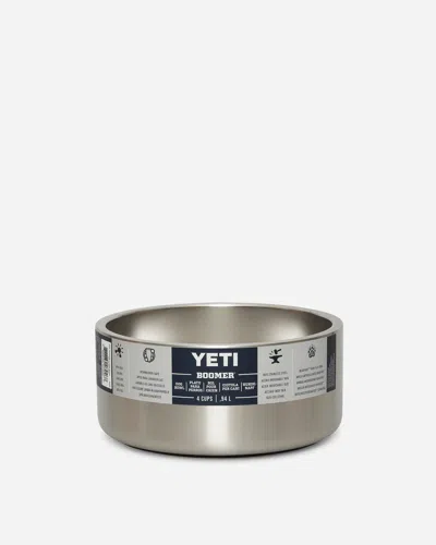 Yeti Boomer 4 Dog Bowl Stainless Steel In Gray