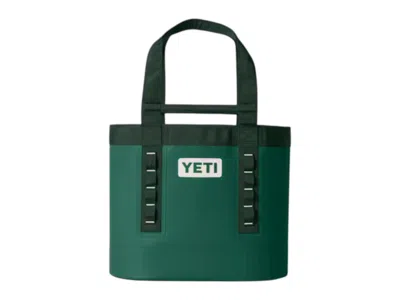 Pre-owned Yeti Carryall 35 Tote Bag In Black Forest Green