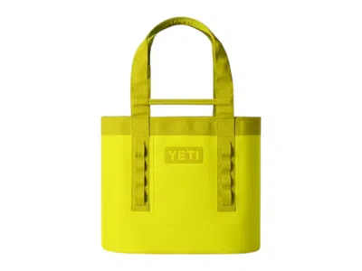 Pre-owned Yeti Carryall 35 Tote Bag In Firefly Yellow