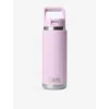 Yeti Cherry Blossom Rambler 26oz Stainless-steel Straw Cup 769ml In Pink