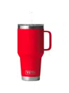 Yeti Handle Straw Mug In Red