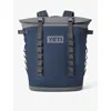 Yeti Navy Hopper M20 Woven Soft Cooler Backpack In Blue
