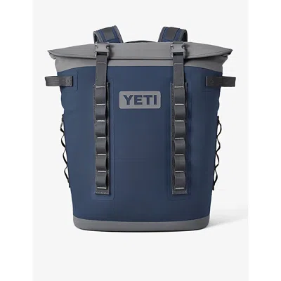 Yeti Navy Hopper M20 Woven Soft Cooler Backpack In Blue